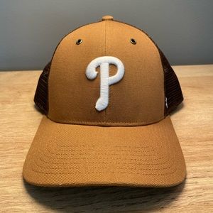 Carhartt and ‘47 branded  Philadelphia Phillies hat.